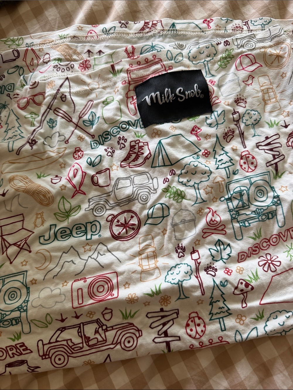 Milk Snob Jeep Print Car Seat Cover